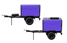 NPE Modellbau NA88335 - H0 HL 10 blaue Post (2 Stück)